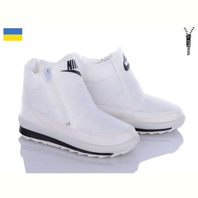 Дутики Karolina 114N білий-б/п.літ.