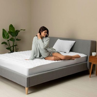 Наматрасник NORDIC COMFORT 80х190х35 см IDEIA пл 150 гр/м2 натяжной с бортом по периметру защитный