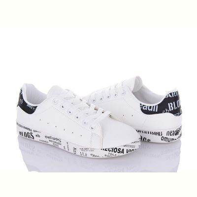 Кроссовки Violeta 9-782 white-black