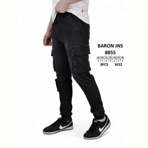 Джинсы Baron Jeans 8855 black