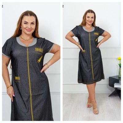 Халат Vehuiah 9502 grey
