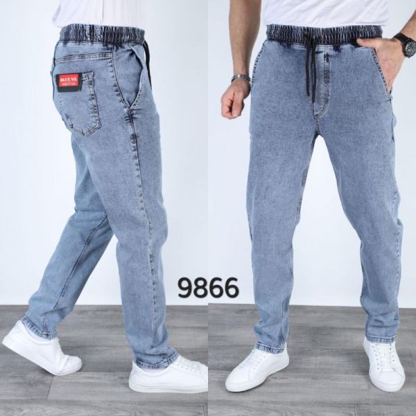 Джинсы God Baron 9866 l.blue