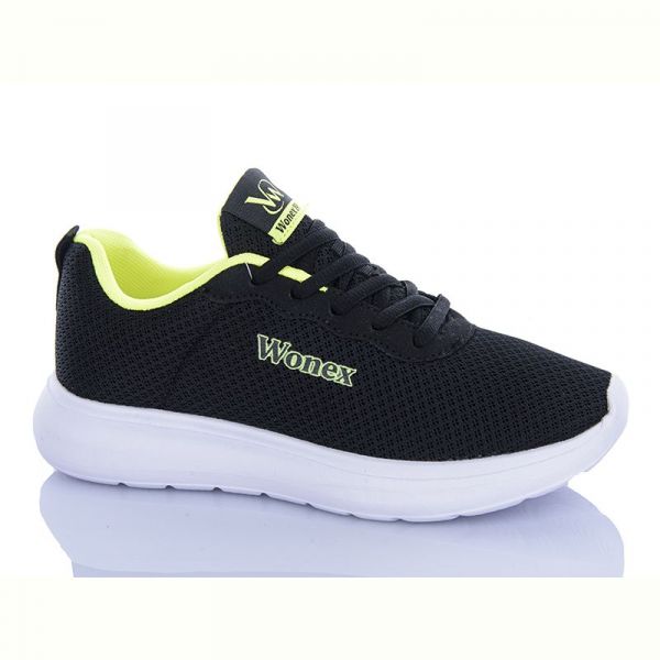 Кроссовки Violeta 2028-24 black-green