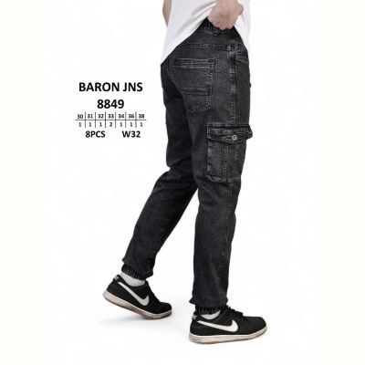 Джинсы God Baron 8849 black