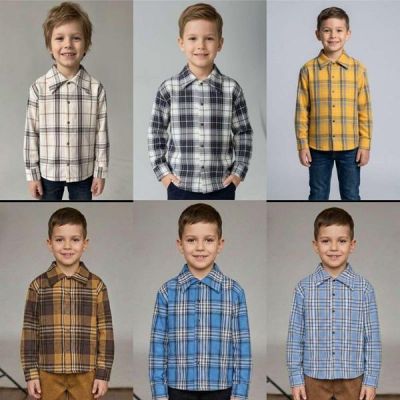 Рубашка Meloria ML5136 yellow