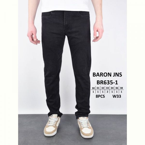 Джинсы God Baron BR635-1 black