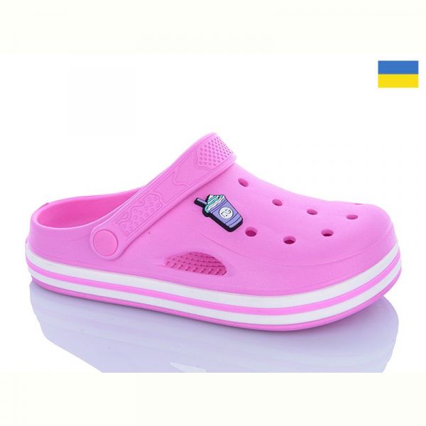 Кроксы Dago 416 рожевий