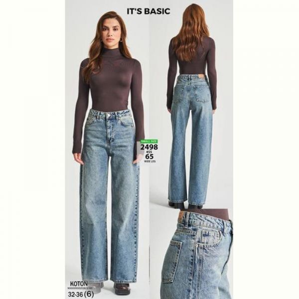 Джинсы Maxim Jeans 2498-65 blue