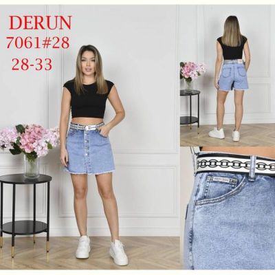 Юбка-шорты Maxim Jeans 7061 blue