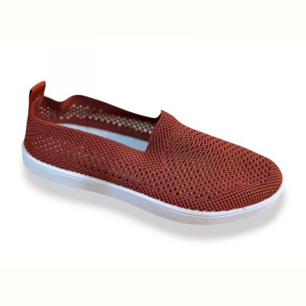 Слипоны Floare F09-025 кірпічний