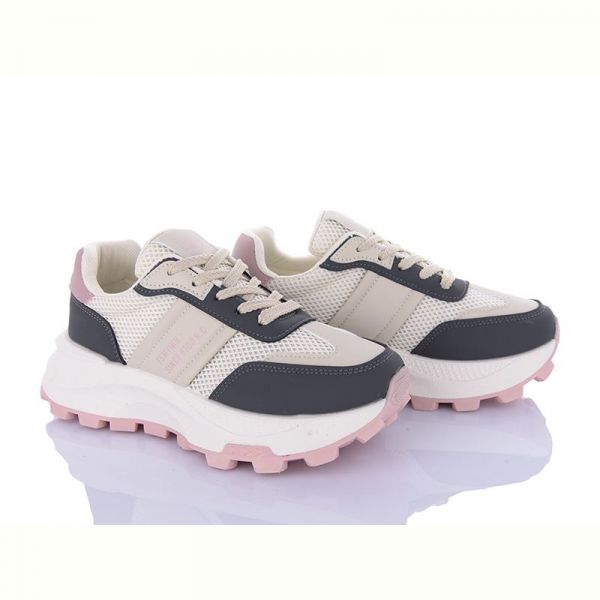 Кроссовки Violeta 149-53 grey-pink