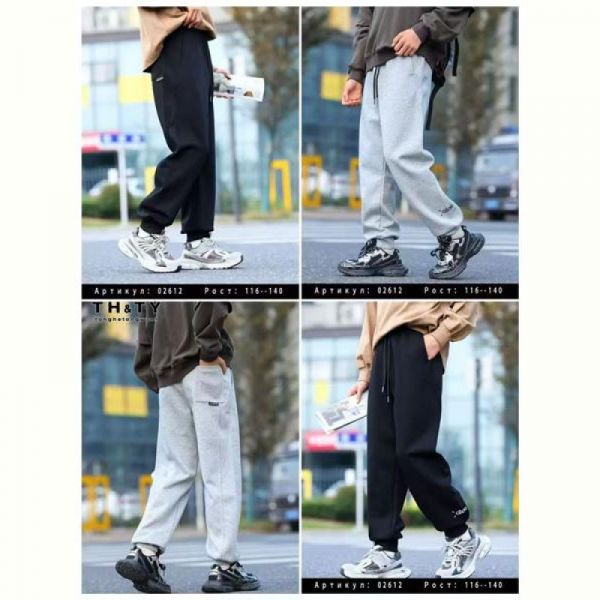 Штаны спорт Delfinka 02612 black