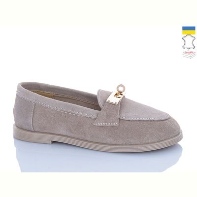 Туфли Garti 409 бежевий замш