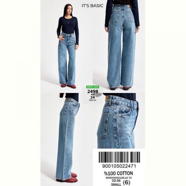 Джинсы Maxim Jeans 3498-24 l.blue