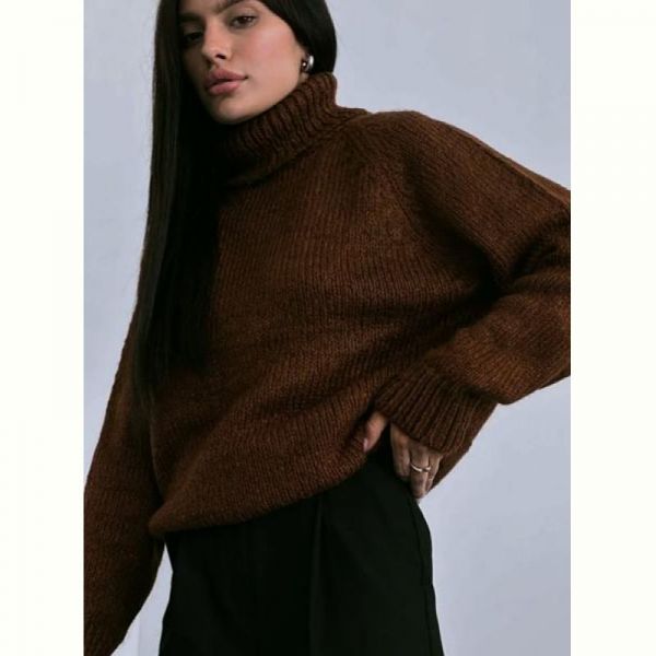 Свитер Lora LR987 brown