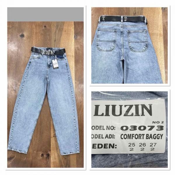 Джинсы Maxim Jeans 03073-2 l.blue