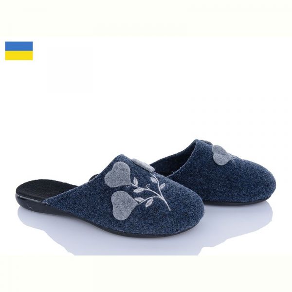Тапочки Klerotex 100-22 синій