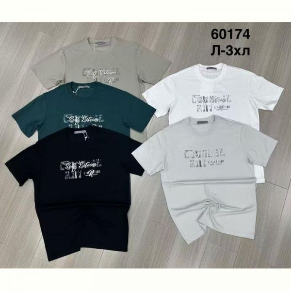 Футболка Minh 60174 black