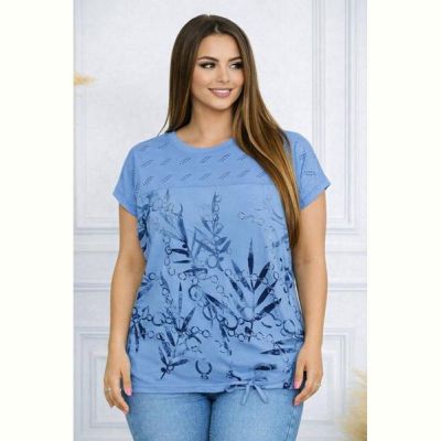 Футболка Elena&Vika 26012 l.blue
