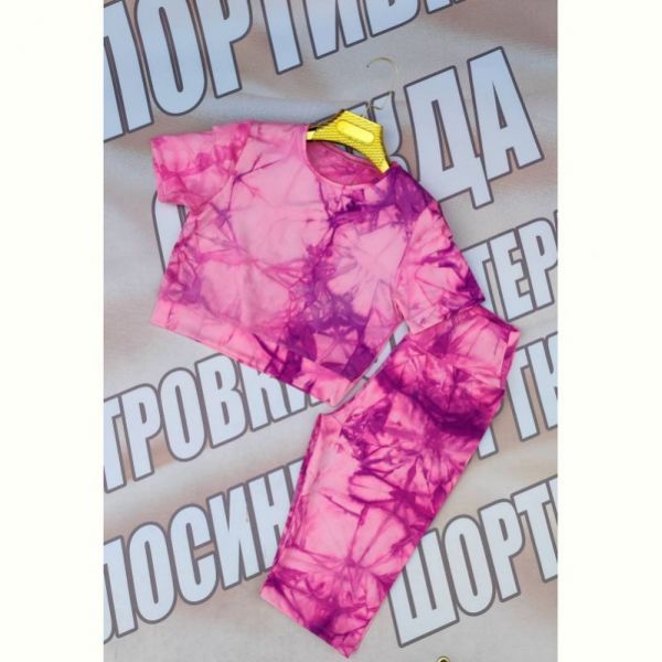 Костюм Sport style 13 pink-purple