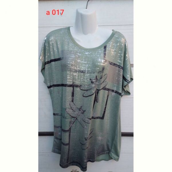 Футболка Sport style A017 mint