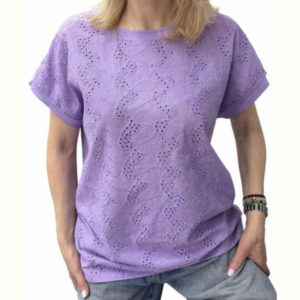 Футболка LeVisha 25047 lilac