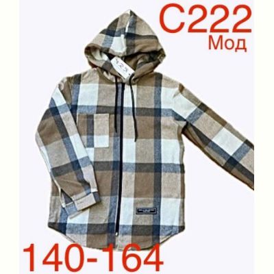 Рубашка Надийка ND142-C222 beige