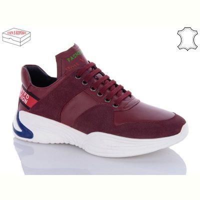 Кроссовки Boss Victor Z7817 wine