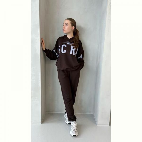 Костюм спорт Annet AZ0162 brown