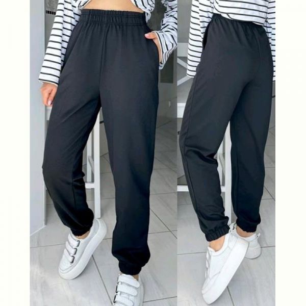 Штаны спорт Sport style 10023 black