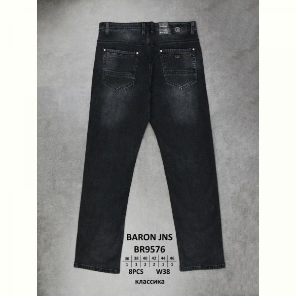 Джинсы God Baron BR9576 black