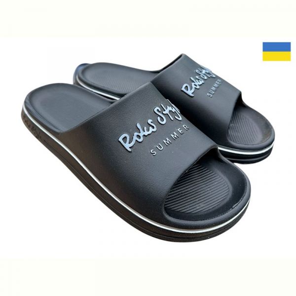 Шлепанцы Roksol 520-010 чорний