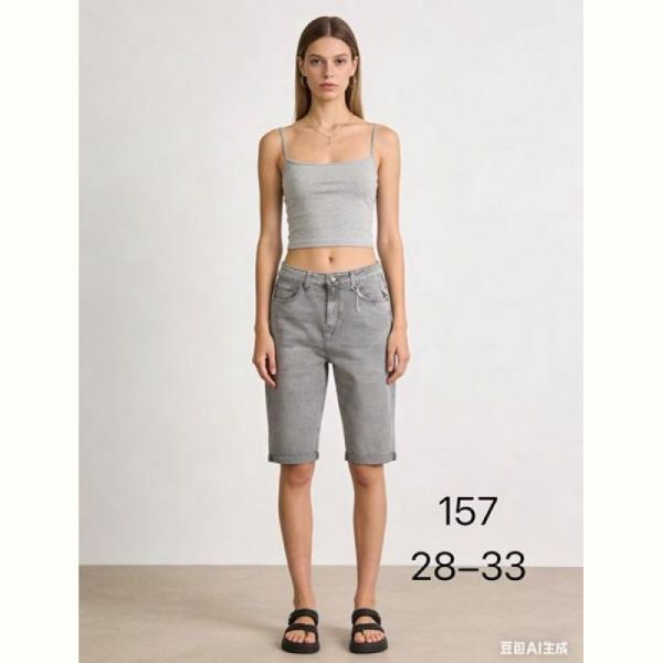 Шорты NewJeans 157 l.grey