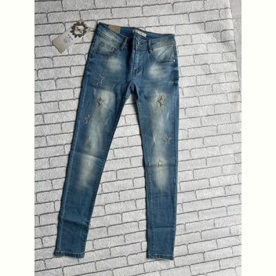 Джинсы Valentina VL77 l.blue