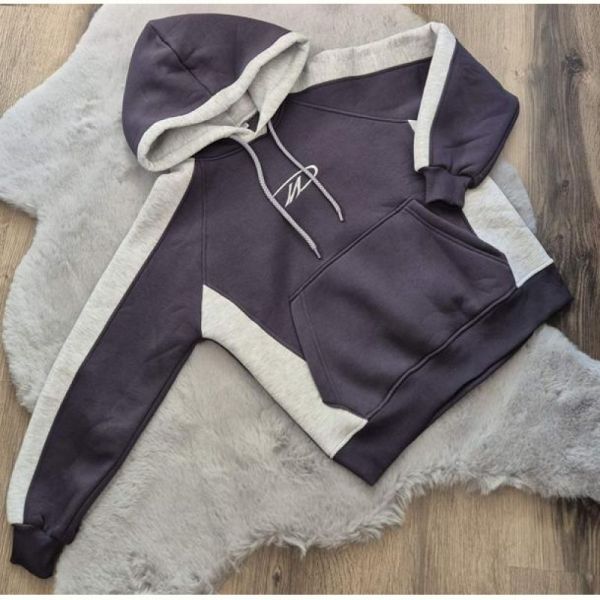 Худи Limerense LM145 d.grey