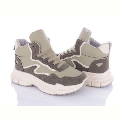 Кроссовки Violeta 150-45 beige-olive