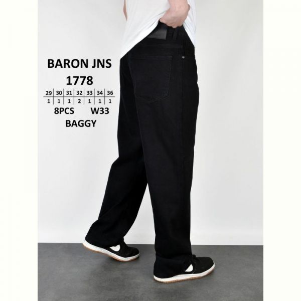 Джинсы God Baron 1778 black