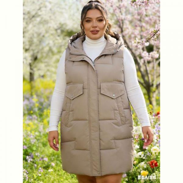 Жилетка Jacket M6602 d.beige