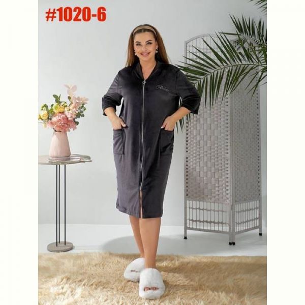 Халат Romeo life 1020-6 grey