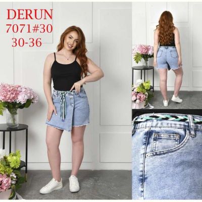 Юбка-шорты Maxim Jeans 7071 l.blue