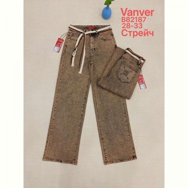 Джинсы Vanver B82187 brown