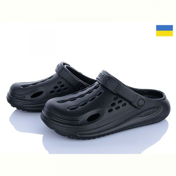 Кроксы Cross Cross 026 чорний