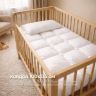 Одеяло детское в кроватку 100х135 см Soft PAPAELLA искусственный пух, антиаллергенное, супер мягкое теплое біла