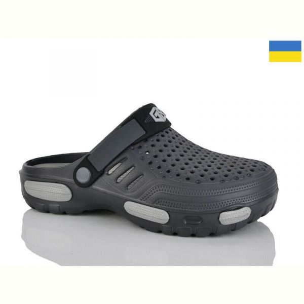 Кроксы Malibu 6-118 графіт