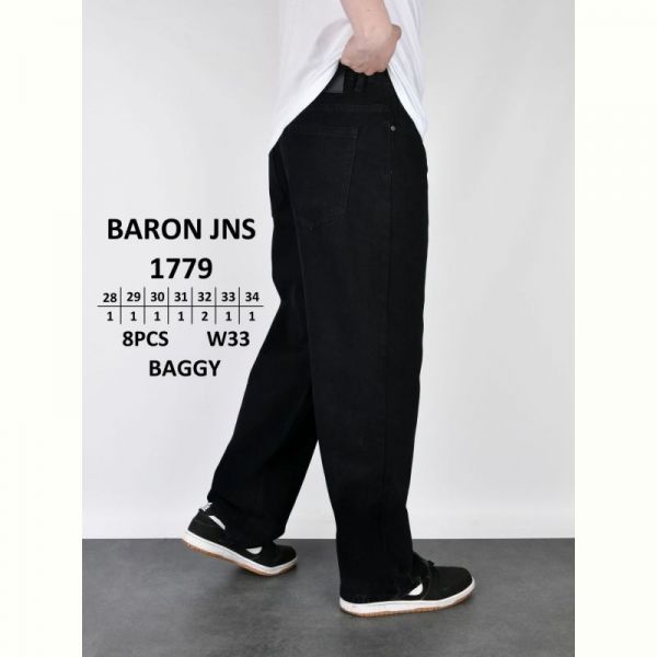 Джинсы God Baron 1779 black