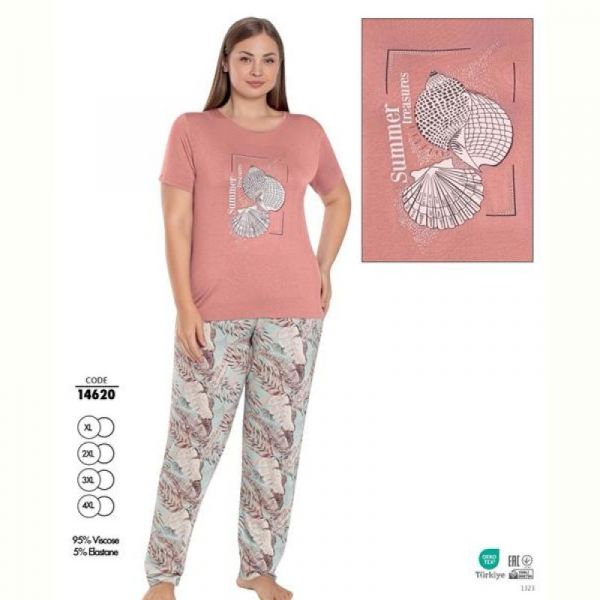 Пижама Cotpark 14620 peach