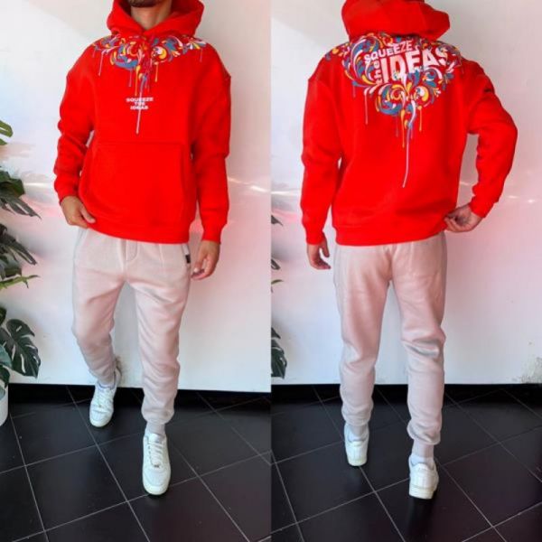 Худи i8denim 1660 red