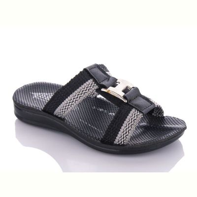 Шлепанцы Demur K26-H black-grey  (24-29)