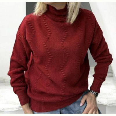 Свитер Elena&Vika 24040 terrakot