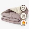 Одеяло шерстяное Woolly 200х220 см IDEIA 400 гр/м2 зимнее, теплое, натуральное, овечья шерсть